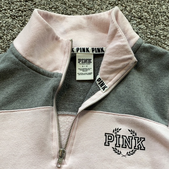 VS PINK half zip sweater - Picture 2 of 5